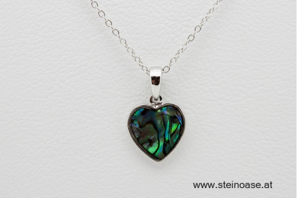 Set Paua-Muschel Herz